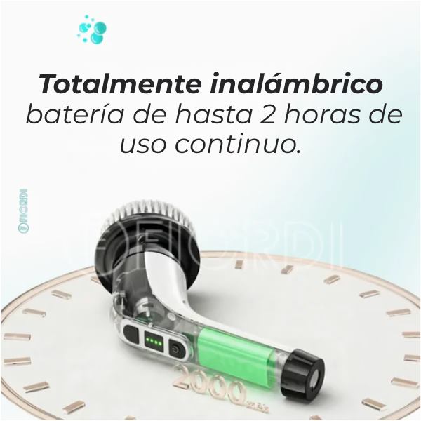 Turbo Cepillo De Limpieza Electrica 9 en 1